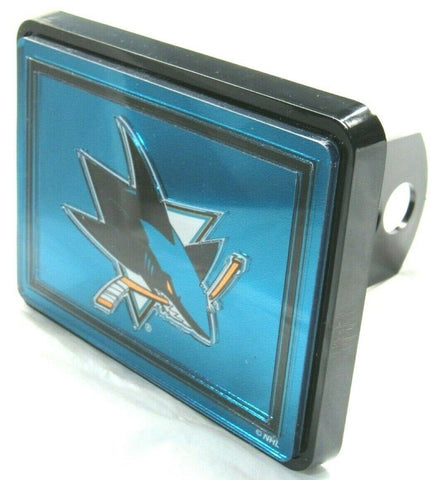 NHL San Jose Sharks Laser Cut Trailer Hitch Cap Cover by WinCraft