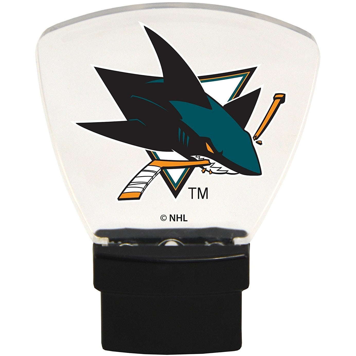 NHL Hi-Tech LED Night Light Made by Authentic Street Signs