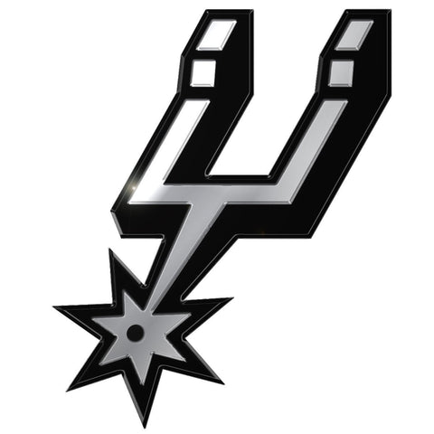 NBA San Antonio Spurs 3-D Chrome Heavy Metal Emblem By Team ProMark