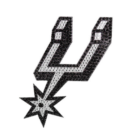 NBA San Antonio Spurs Bling Emblem Adhesive Decal By Team ProMark