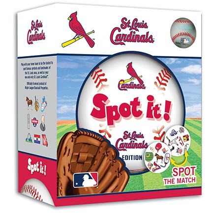 MasterPieces Officially Licensed MLB St. Louis Cardinals Spot It Game for  Kids and Adults 