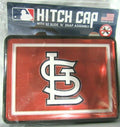 MLB St. Louis Cardinals Laser Cut Trailer Hitch Cap Universal Fit by WinCraft