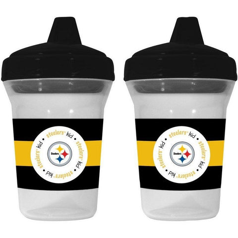 NFL Pittsburgh Steelers Toddlers Sippy Cup 5 oz. 2-Pack by baby fanatic