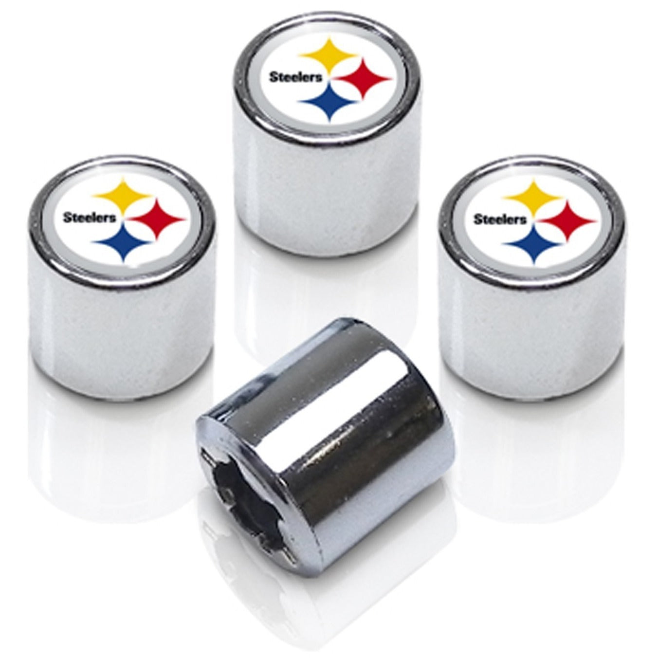 Chrome Tire NFL Valve Stem Caps by WinCraft