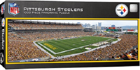 NFL Pittsburgh Steelers Panoramic 1000pc Puzzle by Masterpieces Puzzles
