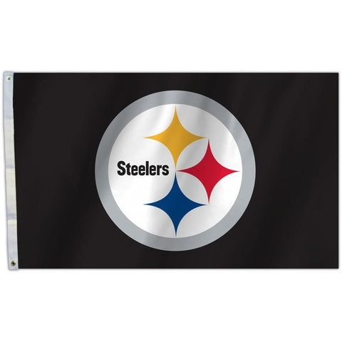 NFL 3' x 5' Team All Pro Logo Flag Pittsburgh Steelers Background