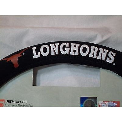 NCAA POLY-SUEDE MESH STEERING WHEEL COVER TEXAS LONGHORNS