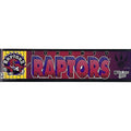 NBA Toronto Raptors Bumper Sticker 11" X 3" by Rico Industries