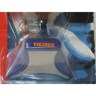 NFL NIP BOBBLE FOOTBALL VANILLA AIR FRESHENER - MINNESOTA VIKINGS