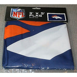 NFL 3' x 5' Team All Pro Logo Flag Denver Broncos Blue Background