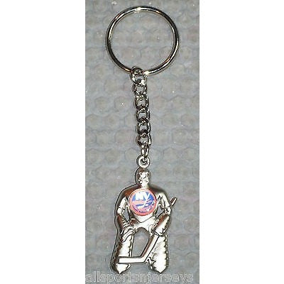 NHL New York Islanders Hockey Player Key Chain Logo on Chest CONCORD Ind.
