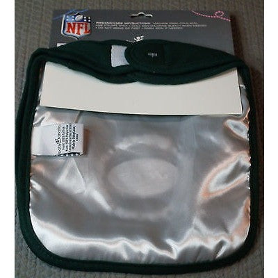 NFL Washington Redskins Embroidered Infant Baby Bibs White 2 pack by baby fanatic