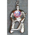 NHL New York Islanders Hockey Player Key Chain Logo on Chest CONCORD Ind.