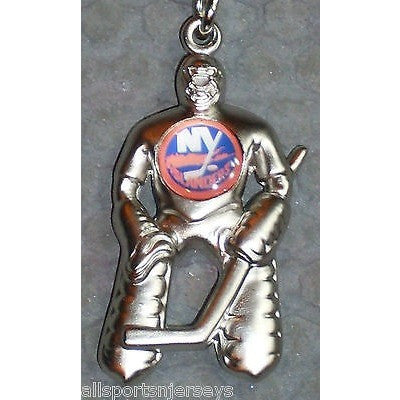 NHL New York Islanders Hockey Player Key Chain Logo on Chest CONCORD Ind.