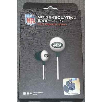 NFL iHip Team Logo Earphones New York Jets