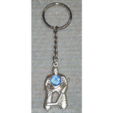 NHL Vancouver Canucks  Hockey Player Key Chain Logo on Chest CONCORD Ind.