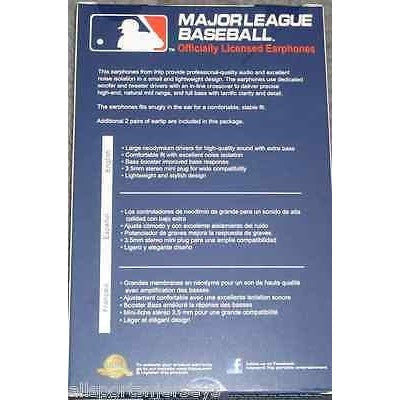 MLB Team Logo Earphones Philadelphia Phillies By iHip