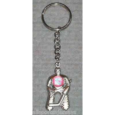 NHL New York Rangers Hockey Player Key Chain Logo on Chest CONCORD Ind.