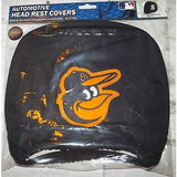 MLB Baltimore Orioles Headrest Cover Embroidered Alt Logo Set of 2 by Team ProMark