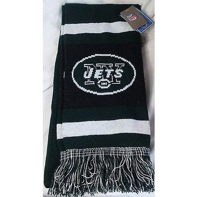NFL New York Jets 2012 Team Stripe Acrylic Scarf 64"x7" by Forever Collectibles