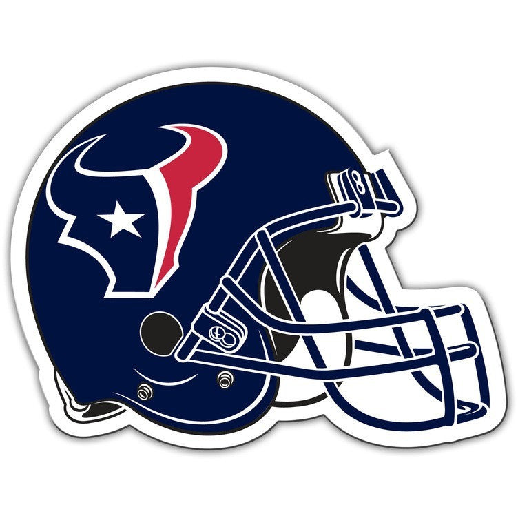NFL Houston Texans 12 inch Auto Magnet Helmet Shaped by Fremont Die