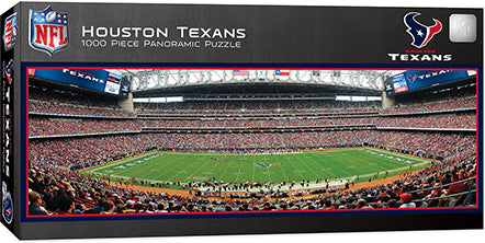 NFL Houston Texans Panoramic 1000pc Puzzle by Masterpieces Puzzles