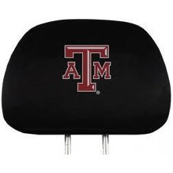 NCAA Texas A&M Aggies Headrest Cover Embroidered Logo Set of 2 by Team ProMark