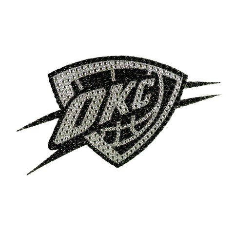 NBA Oklahoma City Thunder Bling Emblem Adhesive Decal By Team ProMark