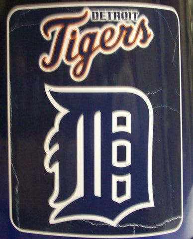 MLB Detroit Tigers 50" by 60" Rolled Fleece Blanket Wicked Design