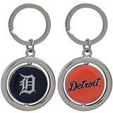 MLB Spinning Logo Key Ring Keychain Forever Collectibles Select Team to Left