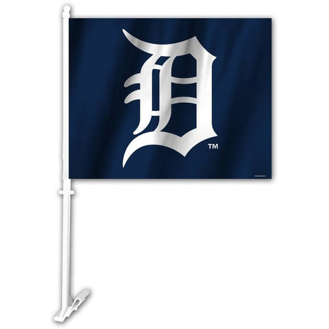 MLB Logo Detroit Tigers Window Car Flag RICO or Fremont Die