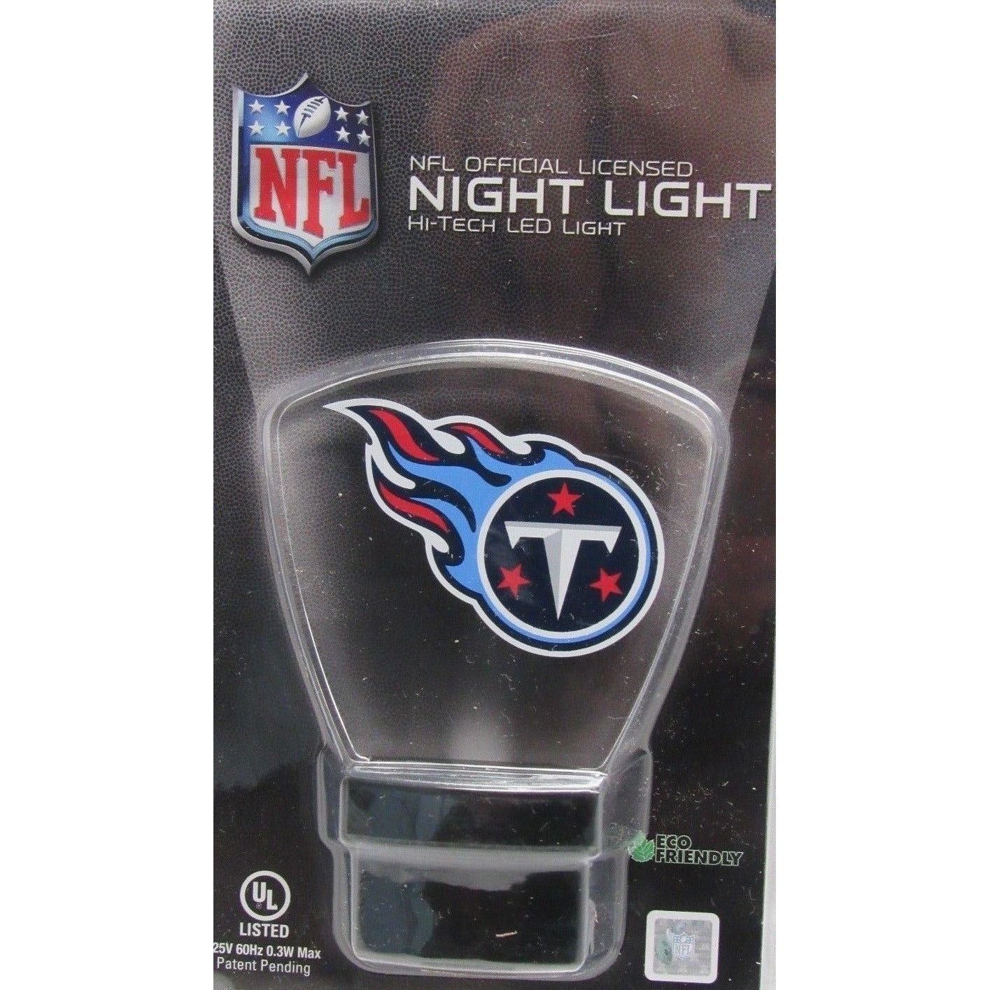 NFL Hi-Tech LED Night Light Made by Authentic Street Signs