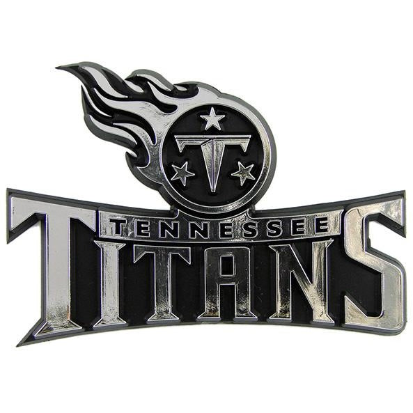 NFL Tennessee Titans 3-D Auto Team Chrome Emblem Team ProMark