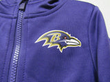 NFL Baltimore Ravens Team Logo Boys Purple Hooded Jacket 2T by Gerber