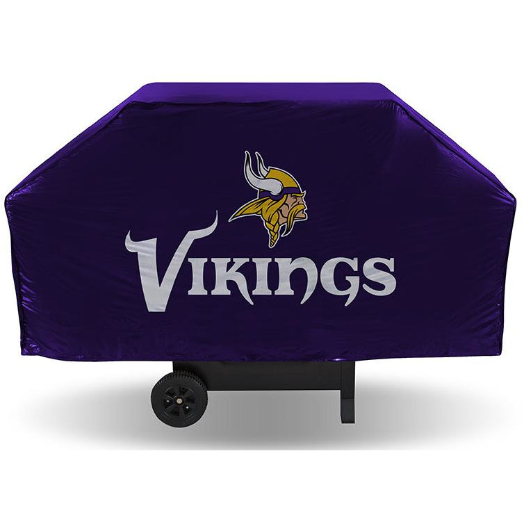 NFL Minnesota Vikings 68 Inch Purple Vinyl Economy Gas / Charcoal Grill Cover