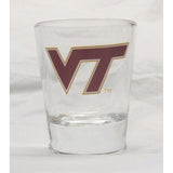 NCAA 2 oz Shot Glass with Team Logo by The Memory Company
