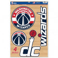 NBA Washington Wizards Ultra Decals Set of 5 By WinCraft