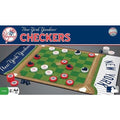 MLB New York Yankees Checkers Game by Masterpieces Puzzles Co.