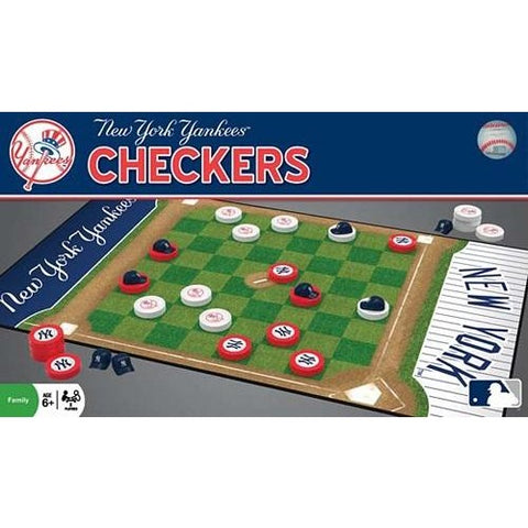MLB New York Yankees Checkers Game by Masterpieces Puzzles Co.