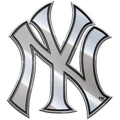 MLB New York Yankees 3-D Chrome Heavy Metal Emblem By Team ProMark