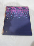 Mead Purple PRETTY Please Notebook 80 pages Collage Rule 10.5″ by 8″ w/Neat Sheet