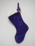 Phoenix Suns Embroidered on 18″ Orange and Purple Split Color Christmas Stocking