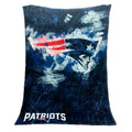 NFL New England Patriots Touch Micro Raschel Throw Blanket 66"x90" by Northwest