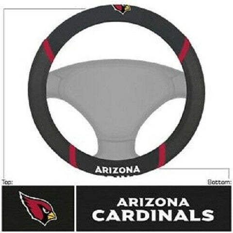 NFL Arizona Cardinals Embroidered Mesh Steering Wheel Cover by FanMats