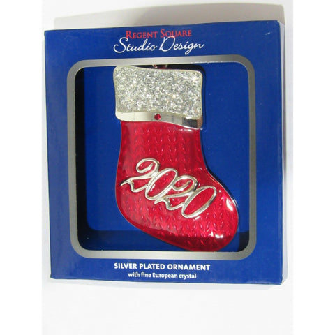 Christmas Ornament 2019 on Mini Owl 3" by 2" Regent Square Studio Design