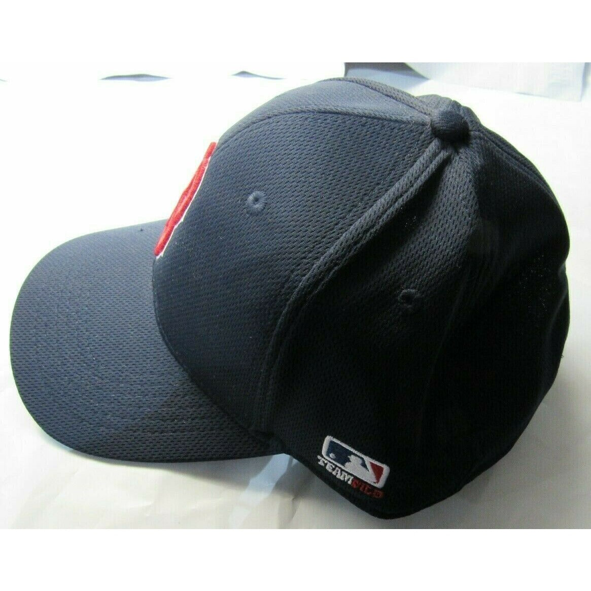 MLB Adult Boston Red Sox Raised Replica Mesh Baseball Cap Hat 350