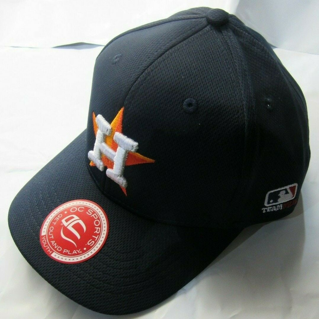 MLB Youth Houston Astros Raised Replica Mesh Baseball Cap Hat 350