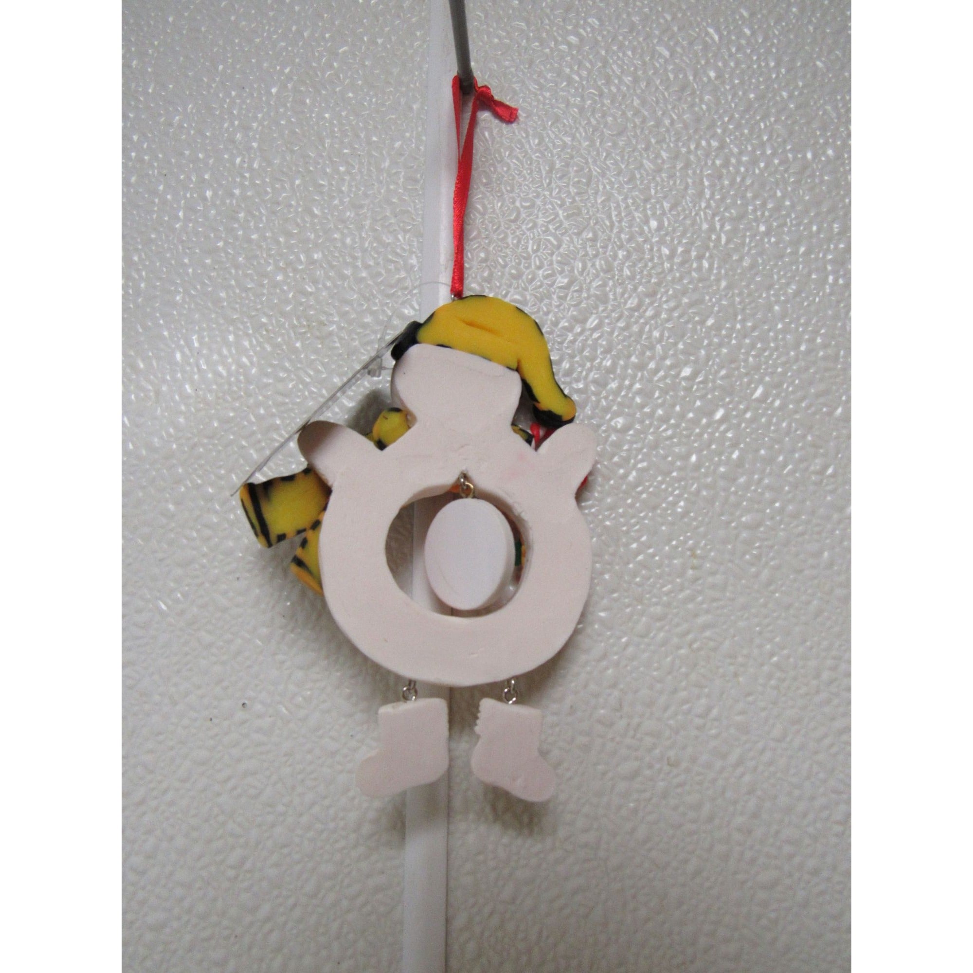 NHL Boston Bruins Clay Dough Snowman Christmas Ornament by Team Sports America