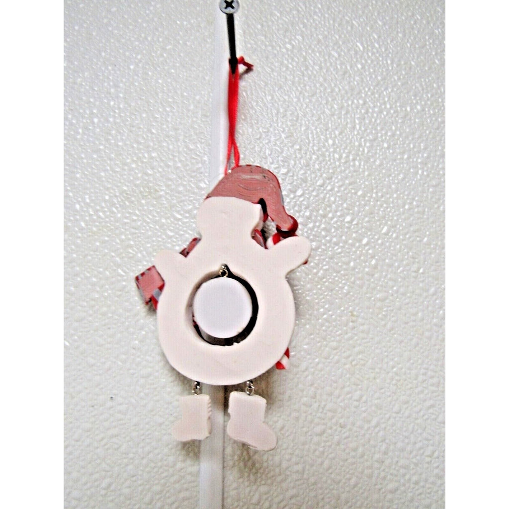 NCAA Alabama Crimson Tide Clay Dough Snowman Ornament by Team Sports America