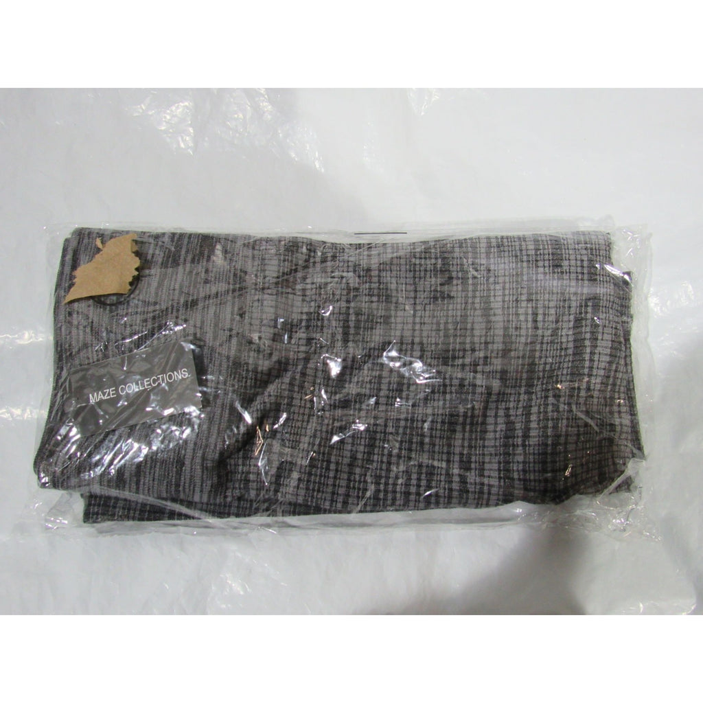 Black MAZE COLLECTION Women's High Waisted Fleece Lined Leggings Size S/M